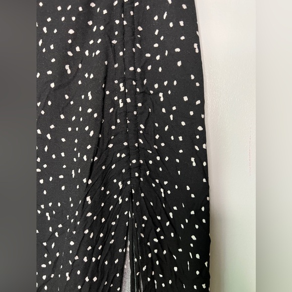 Urban Romantics Black and White Dotted Midi Skirt in Small - Picture 4 of 5